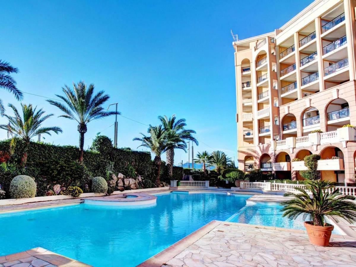 Zen Beach Cannes Sea View Apartment Beach In Front X2 Pools-Ac-Clim-Wifi-Free Parking Inside Exterior photo